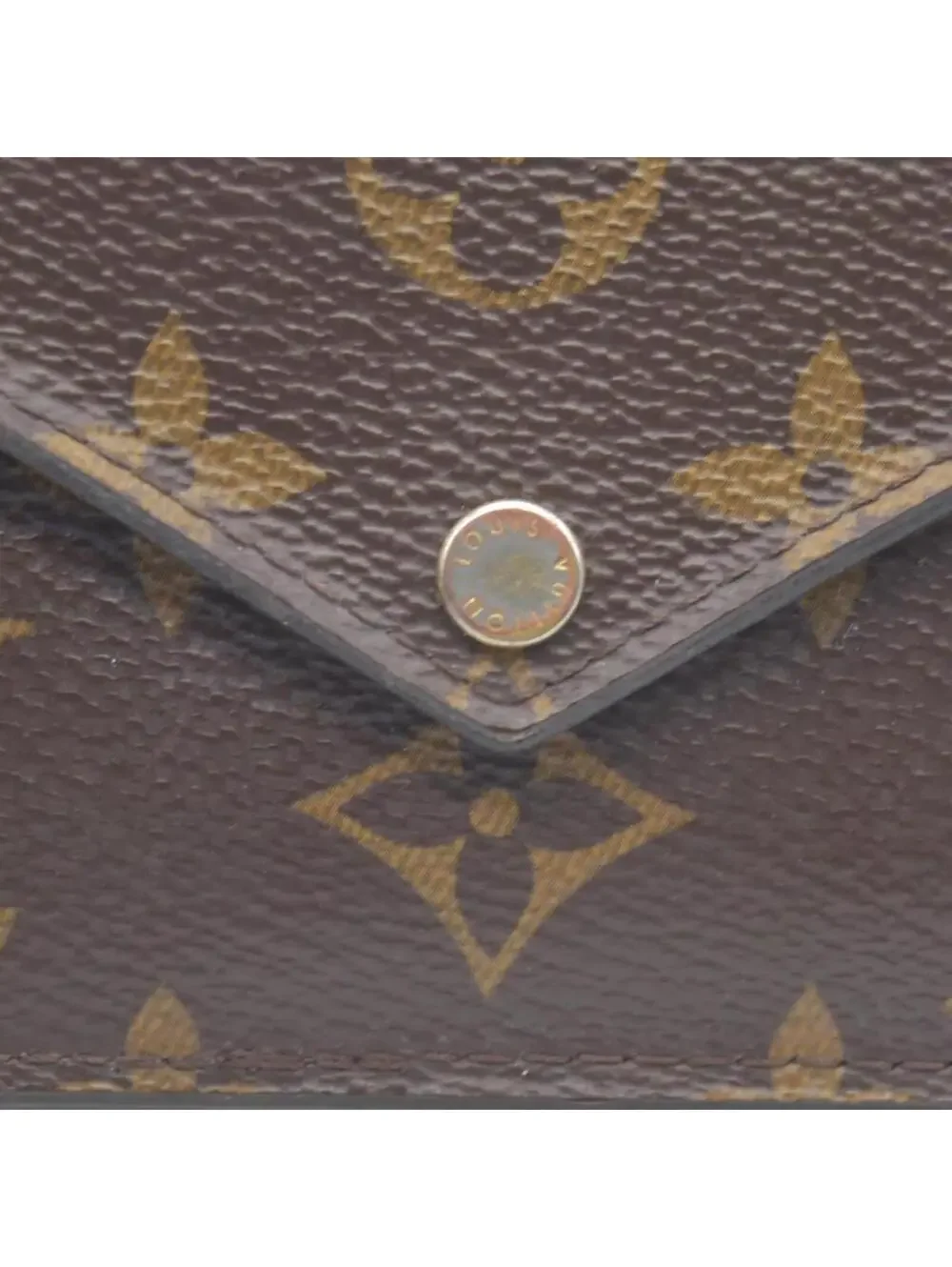 $675 Louis Vuitton  Monogram Recto Verso Card Holder RFID